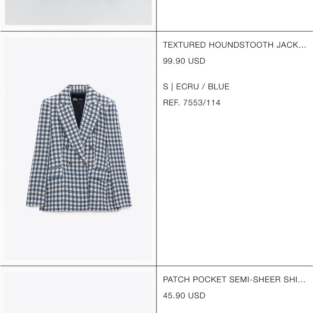 Houndstooth Jacket - image 3